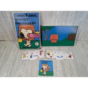 Snoopy Colorforms Set Peanuts Come Home Woodstock Runaway Ages 3+ Toy 2016